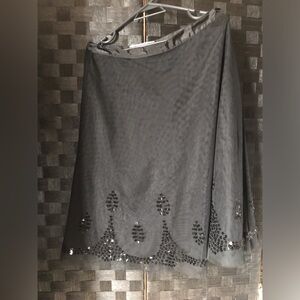 Old Navy tule skirt black size 4 low waist